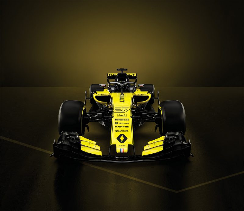 Renault Sport Formula 1 Takımı 2018’de Yarışacağı Yeni Aracını Tanıttı